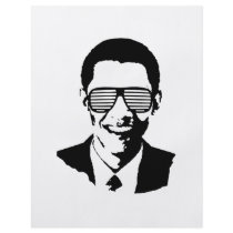 Barack Obama Sunglasses Stripes Flyer