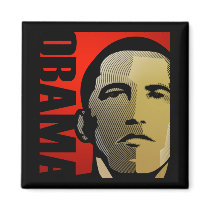 Barack Obama Super Hero magnets by spacedust Barack Obama Super Hero magnets