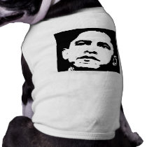 Barack Obama T-shirt pet clothing by obamashirts Barack Obama T-shirt pet clothing