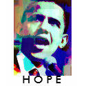 Barack Obama T-Shirt "Hope" by lharlow Barack Obama T-Shirt "Hope"