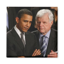 Barack Obama & Ted Kennedy magnets by mrsjack2u Barack Obama & Ted Kennedy magnets