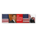 BARACK OBAMA-The 44thPresident_ Bumper Sticker bumper stickers by ELENNE BARACK OBAMA-The 44thPresident_ Bumper Sticker bumper stickers