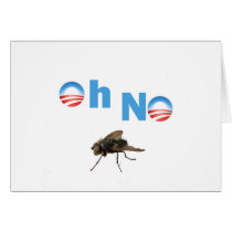 Barack Obama the Fly Killer cards by billishirts Barack Obama the Fly Killer cards