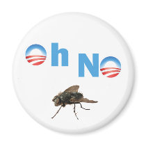 Barack Obama the Fly Killer magnets
