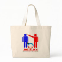 Barack Obama the Socialist Canvas Bags