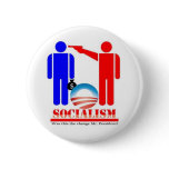 Barack Obama the Socialist Buttons