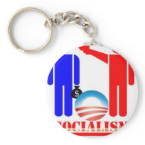Barack Obama the Socialist Keychain