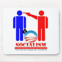 Barack Obama the Socialist Mousepad