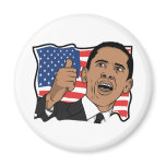 Barack Obama Thumbs Up Fridge Magnet