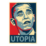 Barack Obama - Utopia: OHP Poster