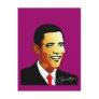 Barack Obama Vector Illustration Postcard