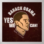 Barack Obama, Vintage Poster