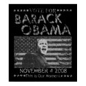 Barack Obama Vote Nov 4 Poster posters by presidentbarackobama Barack Obama Vote Nov 4 Poster posters