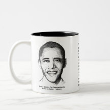 Barack Obama – White/Black Mug