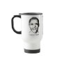 Barack Obama - White Travel Mug