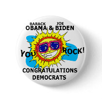 BARACK OBAMA WINS! buttons by OBAMAWINS BARACK OBAMA WINS! buttons