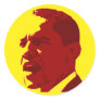 Barack Obama Yellow and Red Profile Stickers