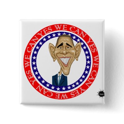 Barack Obama Yes We Can Pins by ScottNychay