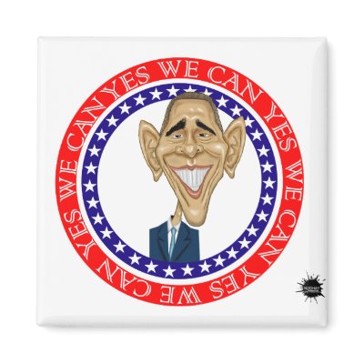 Barack Obama Yes We Can Magnet by ScottNychay
