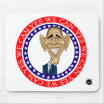 Barack Obama Yes We Can Mouse Pads