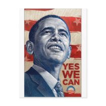 Barack Obama Yes We Can postcards by CapitolAnnex Barack Obama Yes We Can postcards