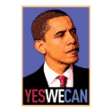 Barack Obama - Yes We Can poster posters