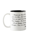 Barack Obama - "Yes We Can" Speech #2 Mugs