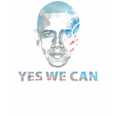 barack obama yes we can t shirt by agentactif
