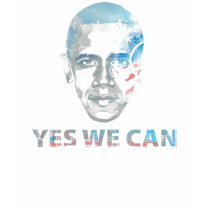 barack obama yes we can t-shirts by agentactif barack obama yes we can t-shirts