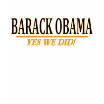 Barack Obama - YES WE DID!  Baby Doll Tee t-shirts