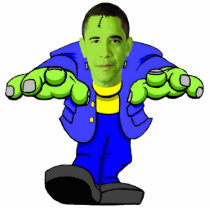 Barack Obamastein Cut Out