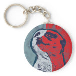 Barack Omeerkat Keychain