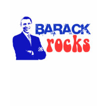 Barack Rocks t-shirts