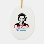 BARACK & ROLL ORNAMENTS