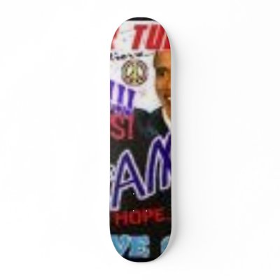 Barack Skateboard by JediMasterBarack