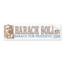 Barack Solid Bumper Sticker 