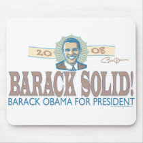 Barack Solid Halo Mousepad 