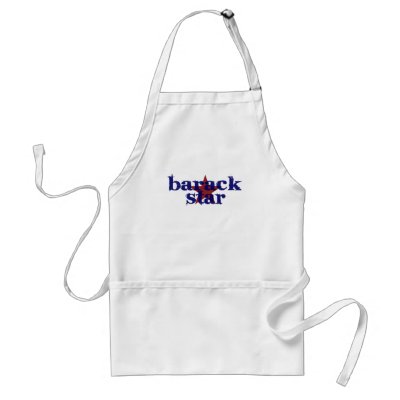 Barack Star Aprons by worldsfair