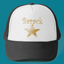 Barack Star gold hats by thebarackspot Barack Star gold hats