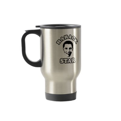Barack Star Mug by obamashirts
