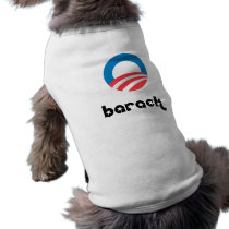 BARACK STARS DOG T SHIRT