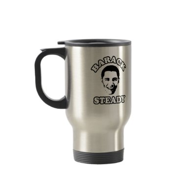 Barack Steady Mug by obamashirts