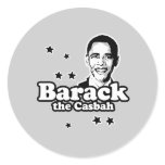 Barack the Casbah T-shirt Round Stickers