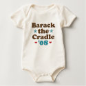 Barack the Cradle 08 Obama Baby Organic t-shirts by DemocraticTeesGifts Barack the Cradle 08 Obama Baby Organic t-shirts