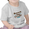 Barack the Cradle 08 Obama Baby T shirt