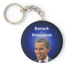"Barack the President" Obama Keychain