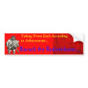 Barack the Redistributor: Punishing Achievement bumper stickers
