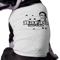 Barack the USA T-shirt Doggie Tshirt