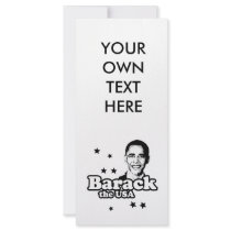Barack the USA T-shirt rack cards by obamashirts Barack the USA T-shirt rack cards