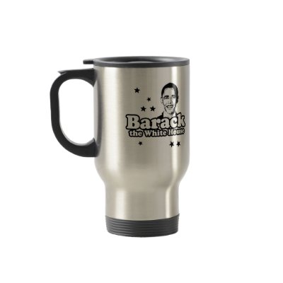 Barack the White House T-shirt Mug by obamashirts